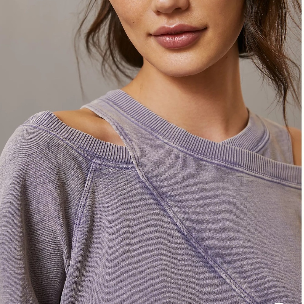 Pilcro Lavender Sweatshirt - Picture 6 of 13